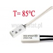 KSD9700; termostat 85°C; bimetaliczny; 5A/250V; NO