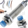 Czujnik indukcyjny, NPN/ NO, 0÷8mm; 10÷30VDC; przewód, LR12XBN08DNOY