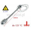Czujnik poziomu do wody gorącej; +125 °C; NO; 230 V; 150mm