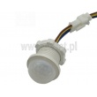 Czujnik ruchu 20mm 230V 40s do żarówek LED; mały