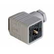 GDMW3011CF złącze  3+PE, dławik PG11 szare