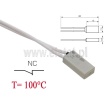 Termostat bimetalowy; 100°C; 6A/250V; NC