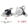 Termostat bimetalowy; 50°C; KSD301A; 10A/250VAC; NC 
