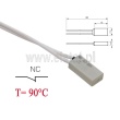 Termostat bimetalowy; 90°C; 6A/250V; NC