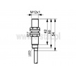 TIDC1202Z- czujnik indukcyjny, NO, przewód, 150mA, 24VDC