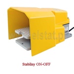 Włącznik nożny, pedał, osłona, stabilny; 6A/400V