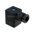 Złącze do elektrozaworu; GDM 2011; 2+PE; czarne; PG11