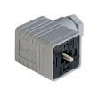 Złącze do elektrozaworu; GDM 2011; 2+PE; szare; PG11