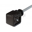 Złącze do elektrozaworu 18mm; GAN-DAEE7A-AH0200C1-XC607-AD; 3+PE